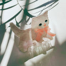 Velvet Claws Vintage Kitten Small Hair Claw | Cat Claw Clip