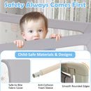 Vertical Lifting Bed Rail for Toddlers with Double Lock-59 inch
