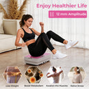 Vibration Plate Exercise Machine with Gravity Sensor and Remote Control for Home Gym