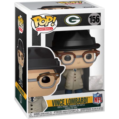 Vince Lombardi (Packers)  Pop! Vinyl Figure #156