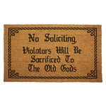 Violators Will Be Sacrificed Door Mat