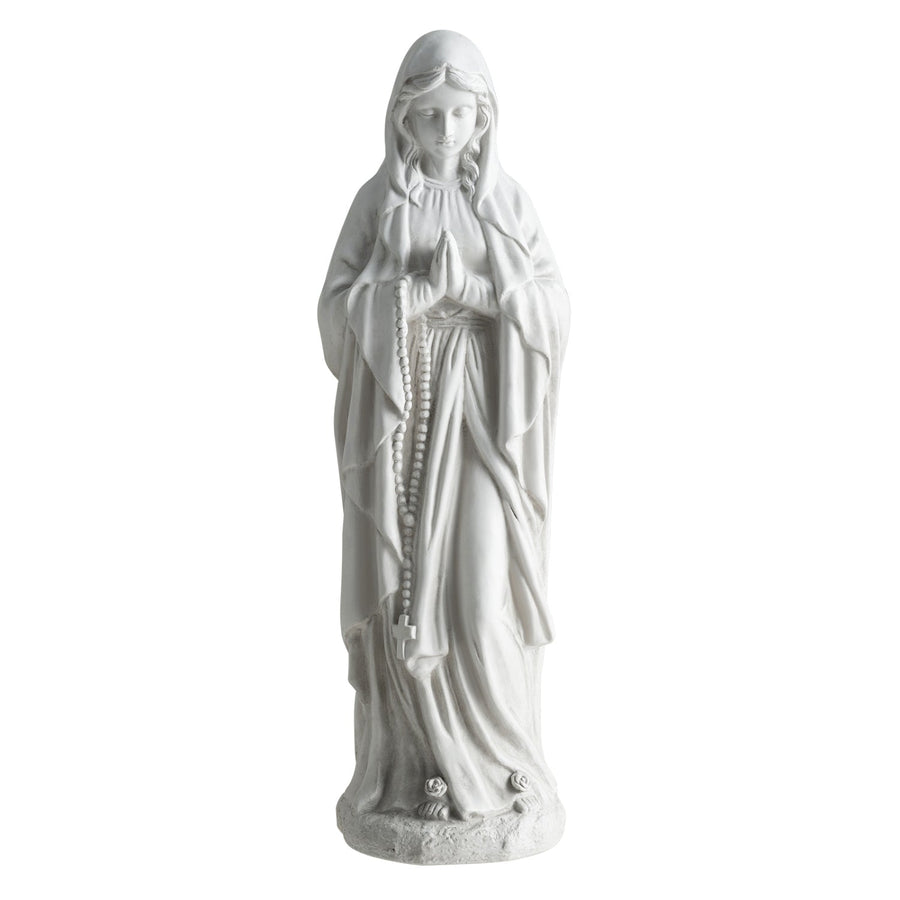 Virgin Mary Statue 29.5 inch Tall Outdoor Religious Sculpture