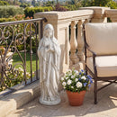 Virgin Mary Statue 29.5 inch Tall Outdoor Religious Sculpture