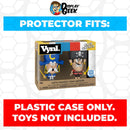 Pop Protector for Vynl 2 Pack Cap'n Crunch & Jean LaFoote Funko