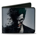 Bi-Fold Wallet - Joker Face Bats + BATMAN ARKHAM ORIGINS