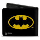 Bi-Fold Wallet - Batman Black Yellow