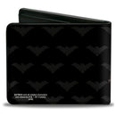 Bi-Fold Wallet - NIGHTWING Issue #1 Welcome to Gotham Cover Pose Logo Black Gray Red