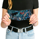 Bi-Fold Wallet - Batman Issue #619 Hush 9-Character Gotham City Skyline Cover Pose