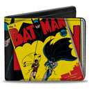 Bi-Fold Wallet - Classic BATMAN Issue #1 Robin & Batman Logo CLOSE-UP Cover Pose