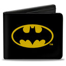 Bi-Fold Wallet - Batman Black Yellow