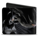 Bi-Fold Wallet - Batman 4-Vivid Action Poses Black