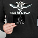 Bi-Fold Wallet - The Batman and Batcycle Pose Black White