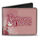 Bi-Fold Wallet - THE APOTHECARY DIARIES Gyokuyo Pose and Title Logo Pinks