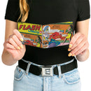 Bi-Fold Wallet - Classic FLASH COMICS Issue #1 Introducing Flash Cover Pose