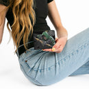 Bi-Fold Wallet - Arrow Aiming Pose + VIGILANTE Bricks Black Grays