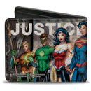 Bi-Fold Wallet - THE NEW 52 JUSTICE LEAGUE Issue #1 7-Superhero Variant Cover Group Pose