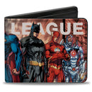 Bi-Fold Wallet - THE NEW 52 JUSTICE LEAGUE Issue #1 7-Superhero Variant Cover Group Pose