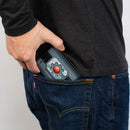 Bi-Fold Wallet - CYBORG Icon Stripe Grays Black Red