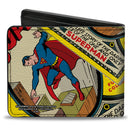 Bi-Fold Wallet - Classic SUPERMAN #1 Flying Cover Pose