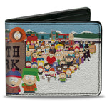 Bi-Fold Wallet - SOUTH PARK Title Characters Group Pose