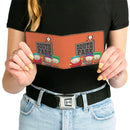 Bi-Fold Wallet - SOUTH PARK Sign Group Pose Orange