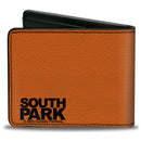 Bi-Fold Wallet - South Park Kenny Face Character Close-Up Orange