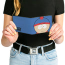 Bi-Fold Wallet - South Park Stan Face Character Close-Up Blue