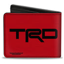 Bi-Fold Wallet - Toyota Racing Development TRD Logo Red/Black