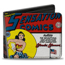 Bi-Fold Wallet - Classic Wonder Woman SENSATION COMICS #1 Cover Pose