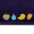 Loungefly: Disney Villains Triple Pocket Glow In The Dark Mini Backpack