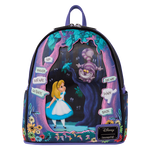 Loungefly Disney Alice in Wonderland Tulgey Wood Lenticular Mini Backpack