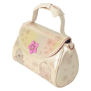 Loungefly Disney Stitch & Angel Cherry Blossom Bow Handle Crossbody Bag