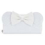 Loungefly: Disney - Minnie Sequin Wedding Zip Around Wallet
