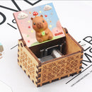 Personalized Kawaii Capybara Music Box | Custom Name | You Are My Sunshine