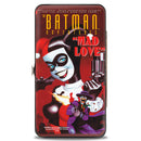 Hinged Wallet - THE BATMAN ADVENTURES MAD LOVE #1 Cover Joker Harley Quinn Poses