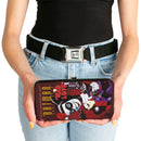 Hinged Wallet - THE BATMAN ADVENTURES MAD LOVE #1 Cover Joker Harley Quinn Poses