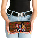 Hinged Wallet - Harley Quinn & Brooklyn Bruisers Skate Club Issue #10 Cover Pose + HARLEY QUINN Bricks Diamonds