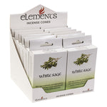White Sage Incense Cones Pack of 15