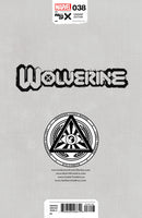 [Signed Nakayama W/ COA] WOLVERINE #38 [FALL] UNKNOWN COMICS DAVID NAKAYAMA HELLFIRE EXCLUSIVE VIRGIN VAR (04/24/2024)