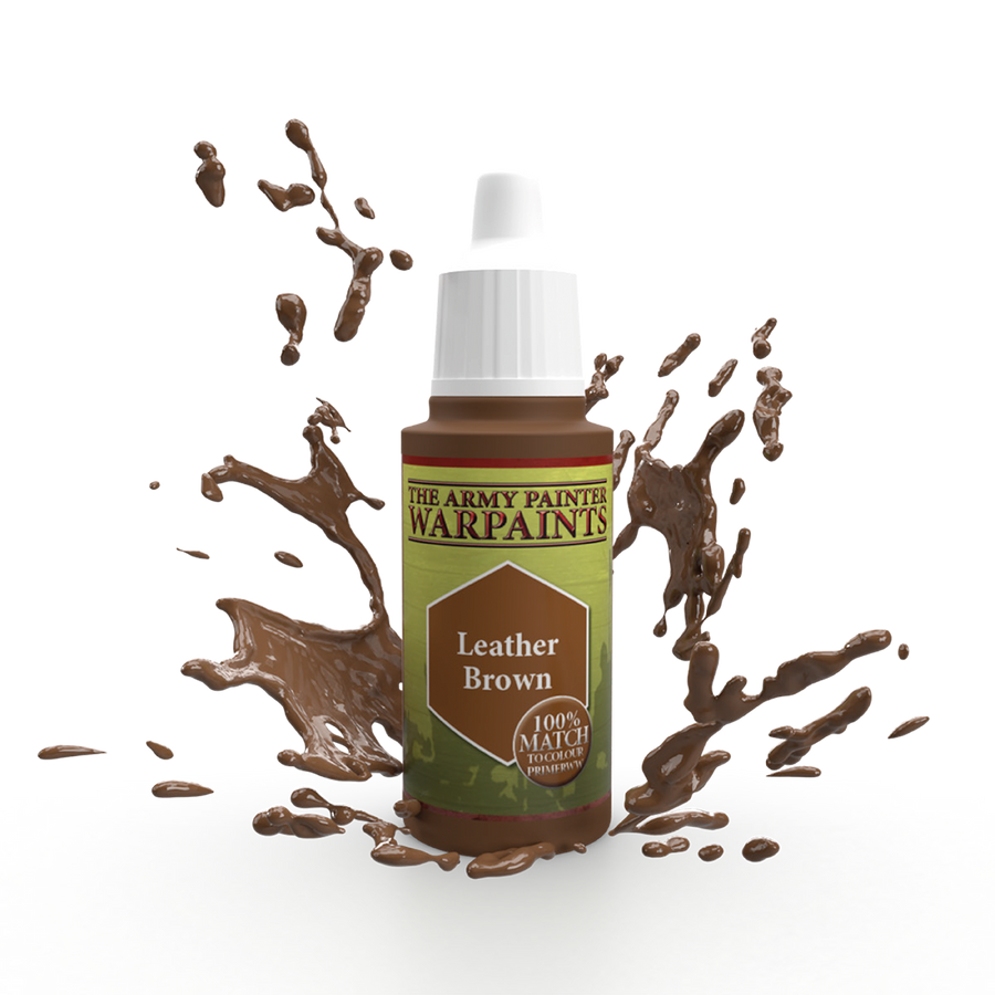 Army Painter Warpaints: Leather Brown 18ml