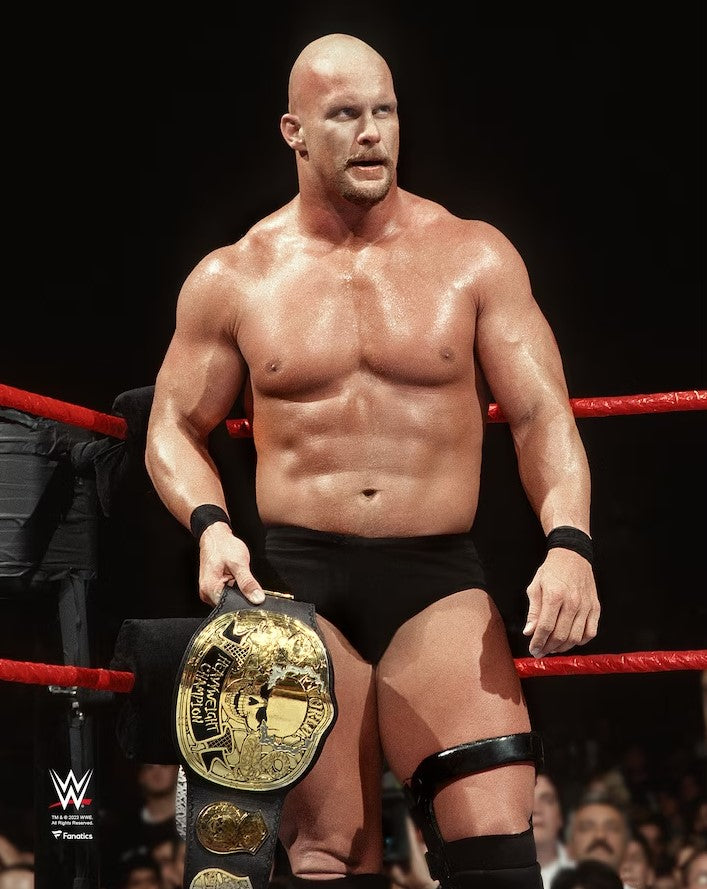 Stone Cold Steve Austin Smoking Skull Championship Belt 8