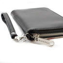 PU Zip Around Wallet Rectangle - The Flash Running Pose and Bolt Trails Reds