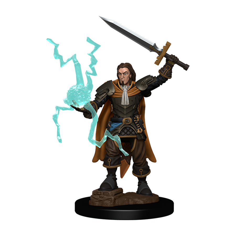 Pathfinder Battles: Human Cleric Male