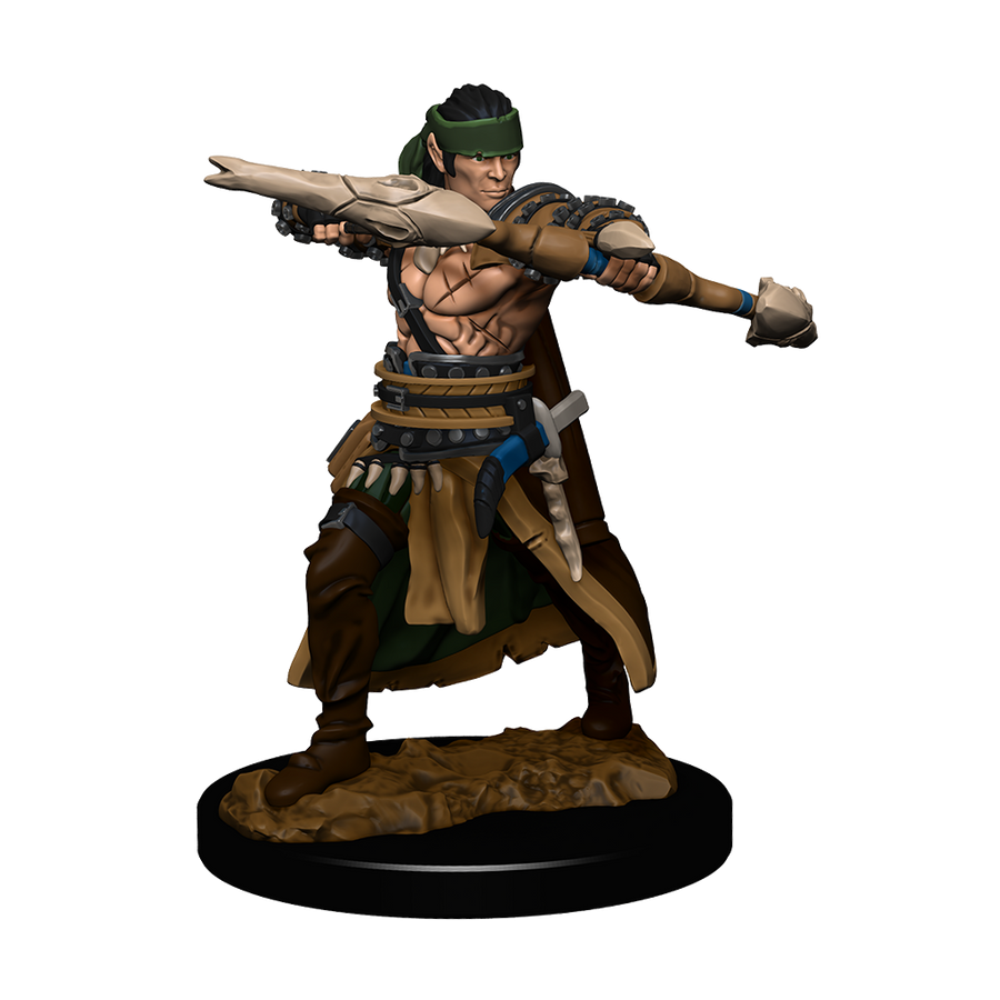 Pathfinder Battles: Half-Elf Ranger Male