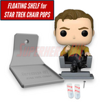 Wall Mount Display Stand for Star Trek Chair Funko Pops