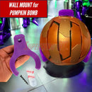 Wall Mount Holder made for Green Goblin Pumpkin Bomb | Perfect for prop display