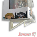 Wall Mount for Funko Pop! 3-Pack, 4-Pack, 5-Pack, or 7-Pack | Easy affordable wall brackets