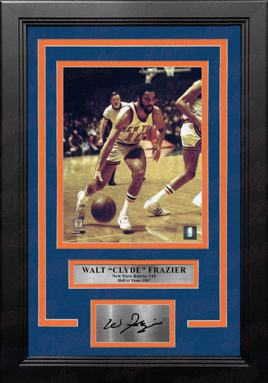 Walt Frazier in Action New York Knicks 8