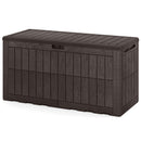 100 Gallon Outdoor Deck Box with Lockable Lid