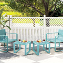 Weather Resistant Adirondack Outdoor Side Table Set of 2